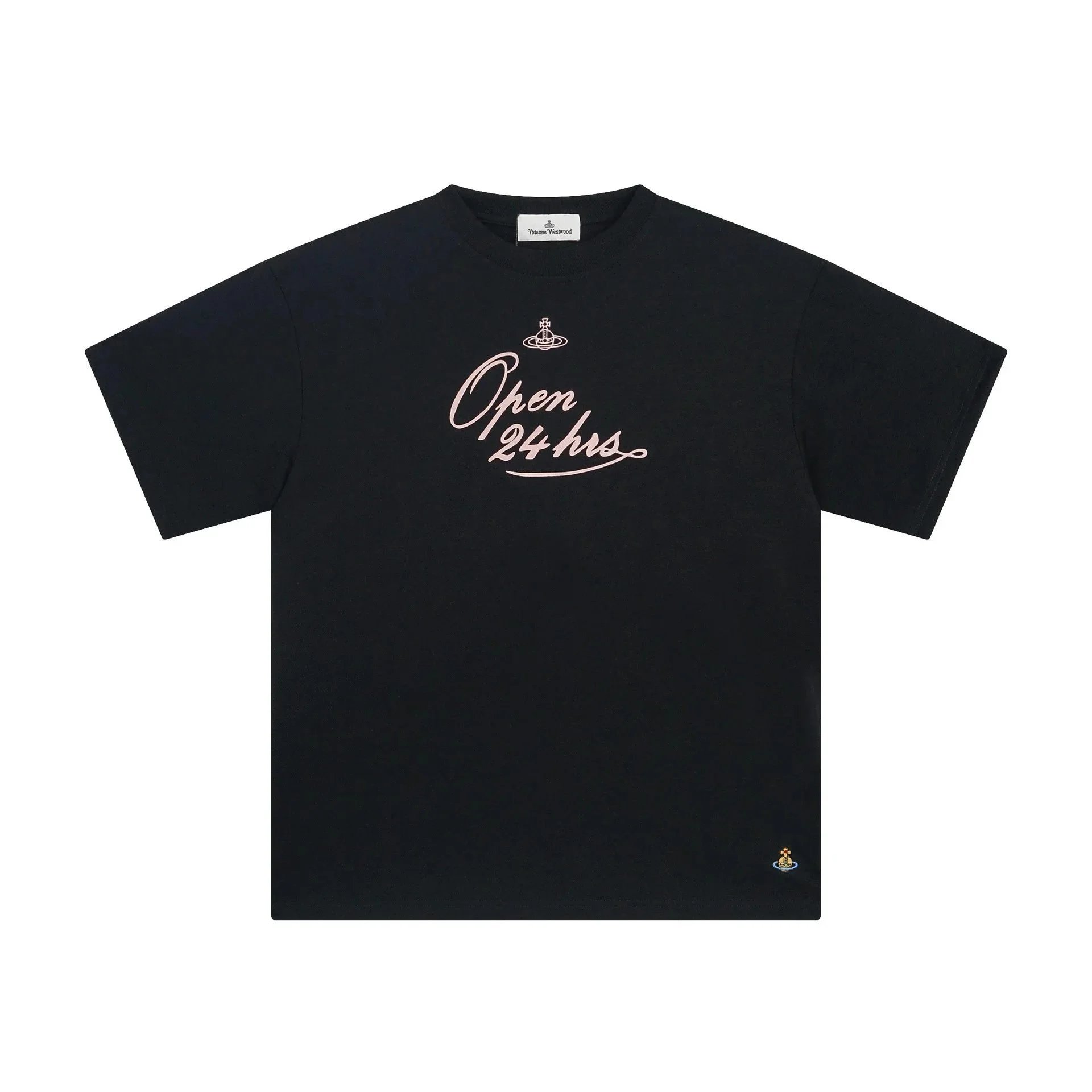 Vivienne Westwood T-Shirts Orb Logo Short-Sleeve T-Shirt — 2503 black