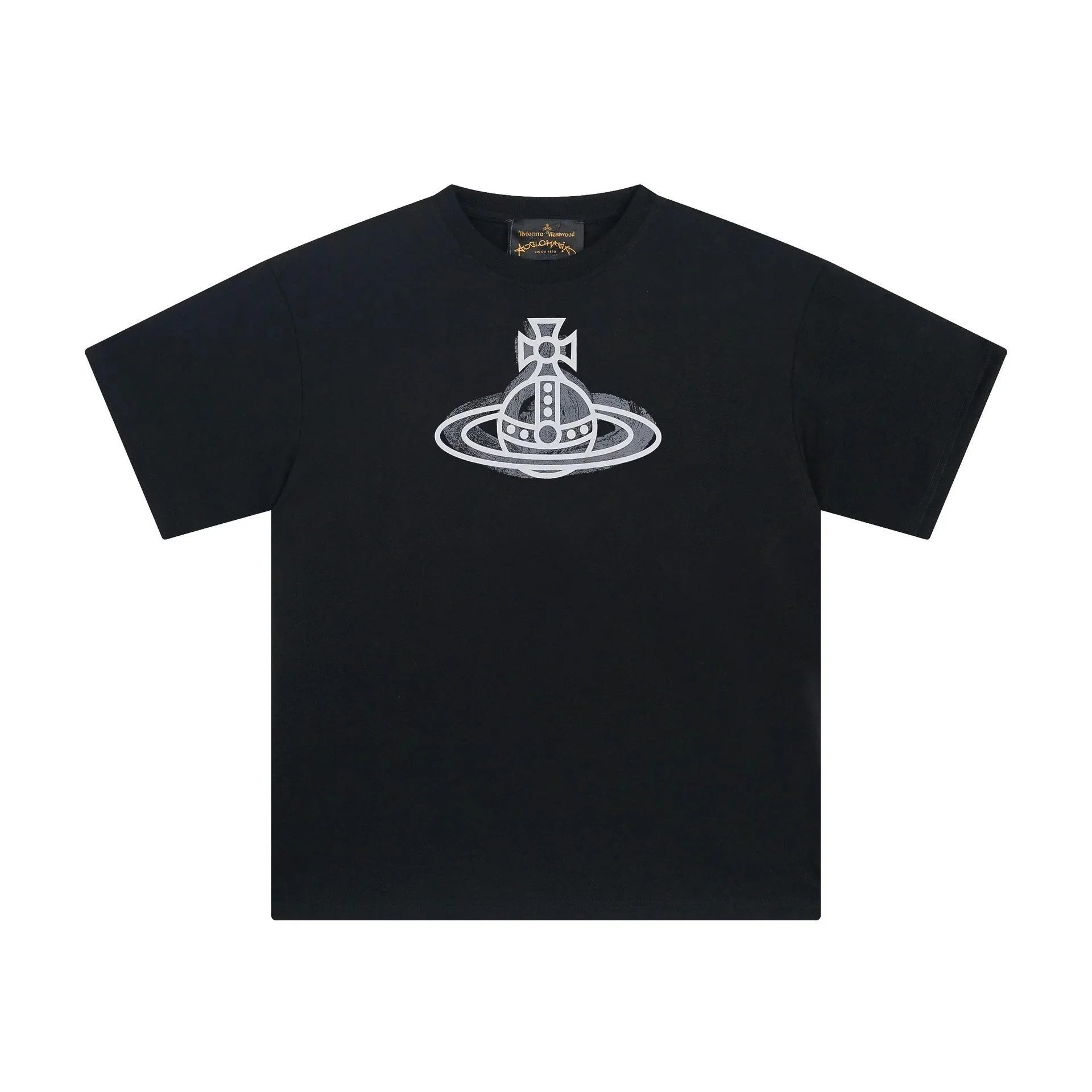 Vivienne Westwood T-Shirts Orb Logo Short-Sleeve T-Shirt — 2515 black