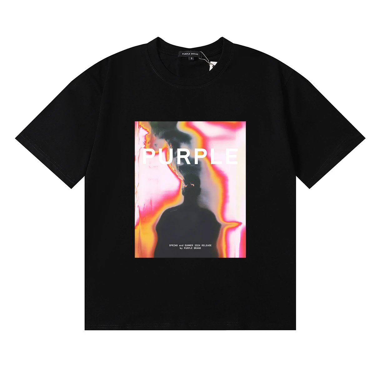 Purple Brand T-Shirts Graphic Print — 3070-1