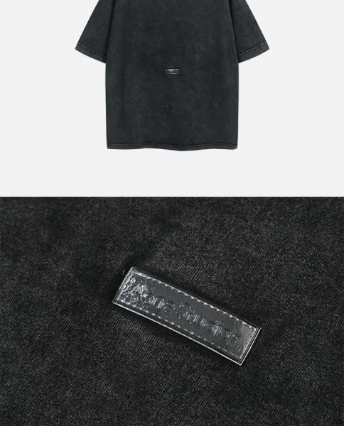 Acne Studios Logo Print White T-Shirt - 22