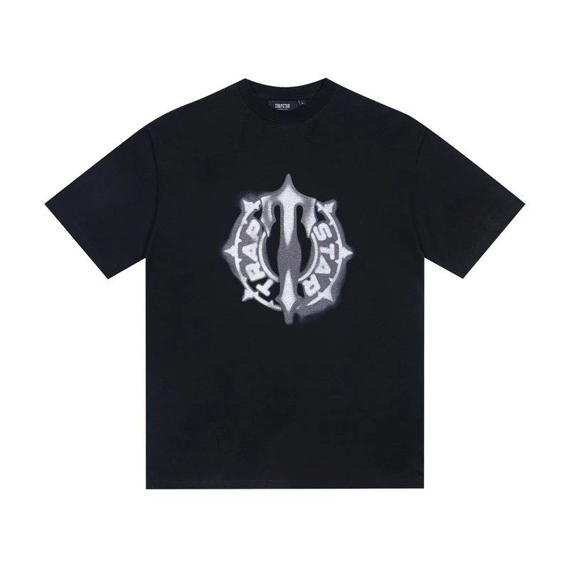 Trapstar T-Shirts Graphic Logo T-Shirt — T 37 Black