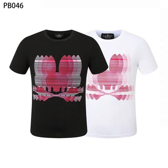 Psycho Bunny T-Shirts Rabbit skull graphic short-sleeve product detail image 5