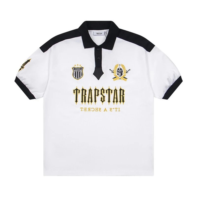 Trapstar T-Shirts Graphic Logo T-Shirt — T 15 white