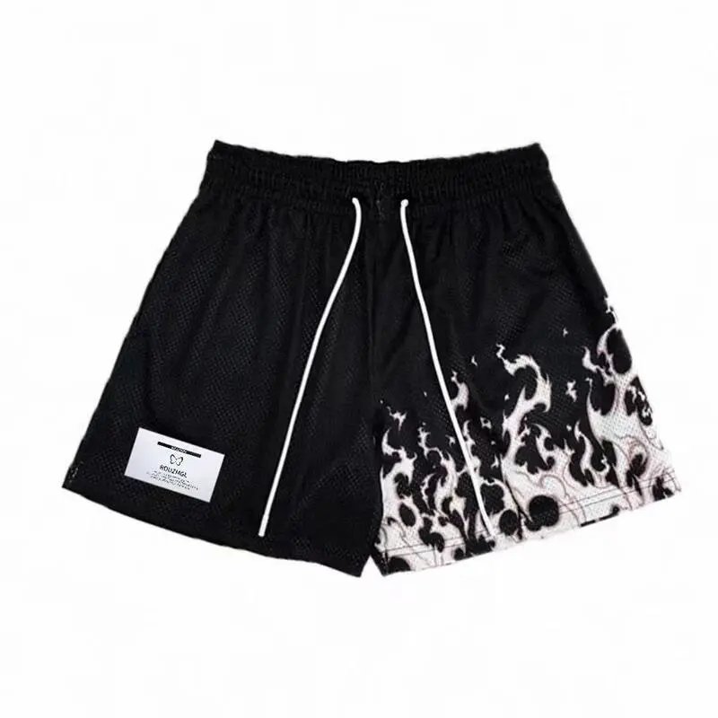 Design Kinetic Medusa Print Swim Shorts Black Shorts - 15