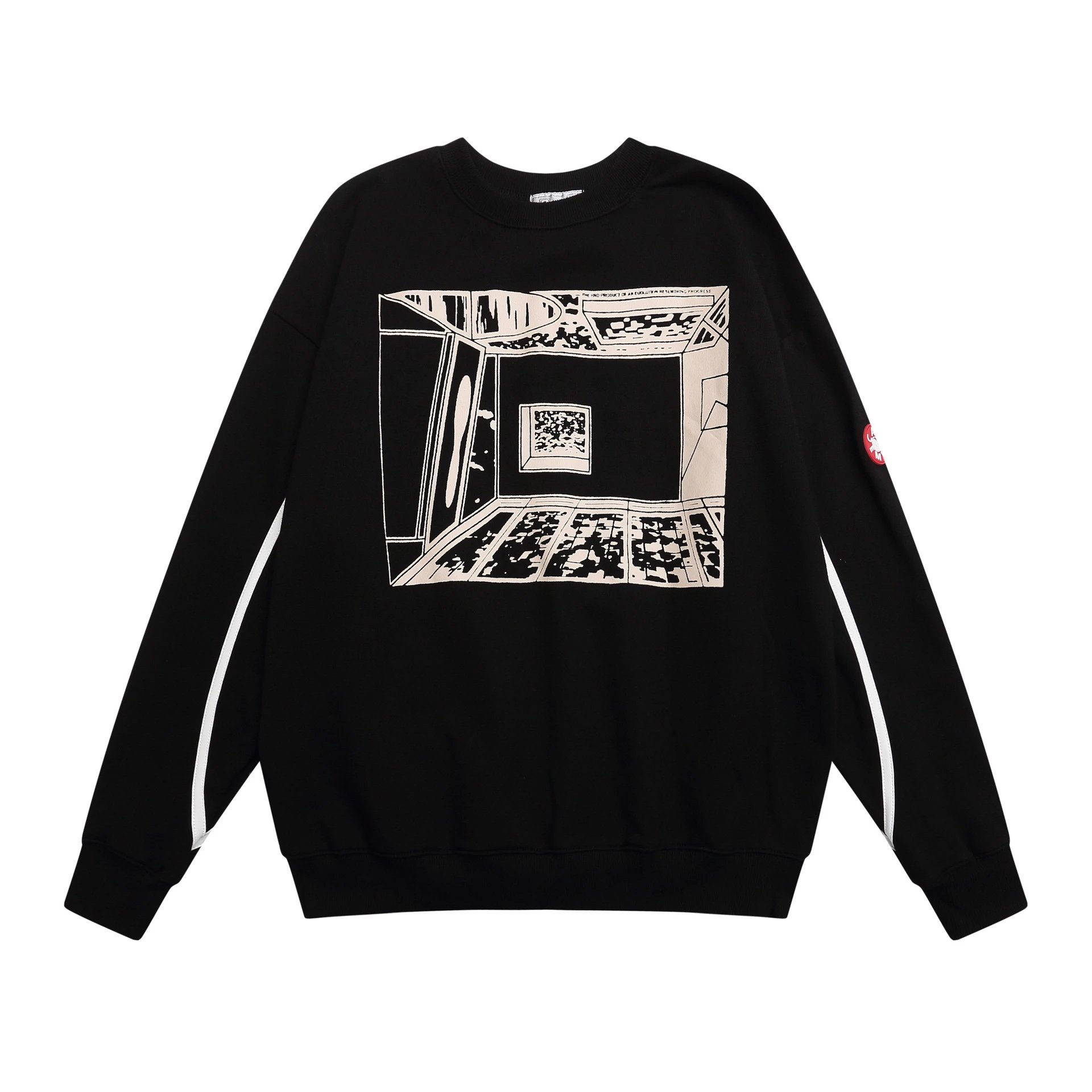 C.E. Hoodies & Sweatshirts Graphic crewneck sweatshirt — 6075 black