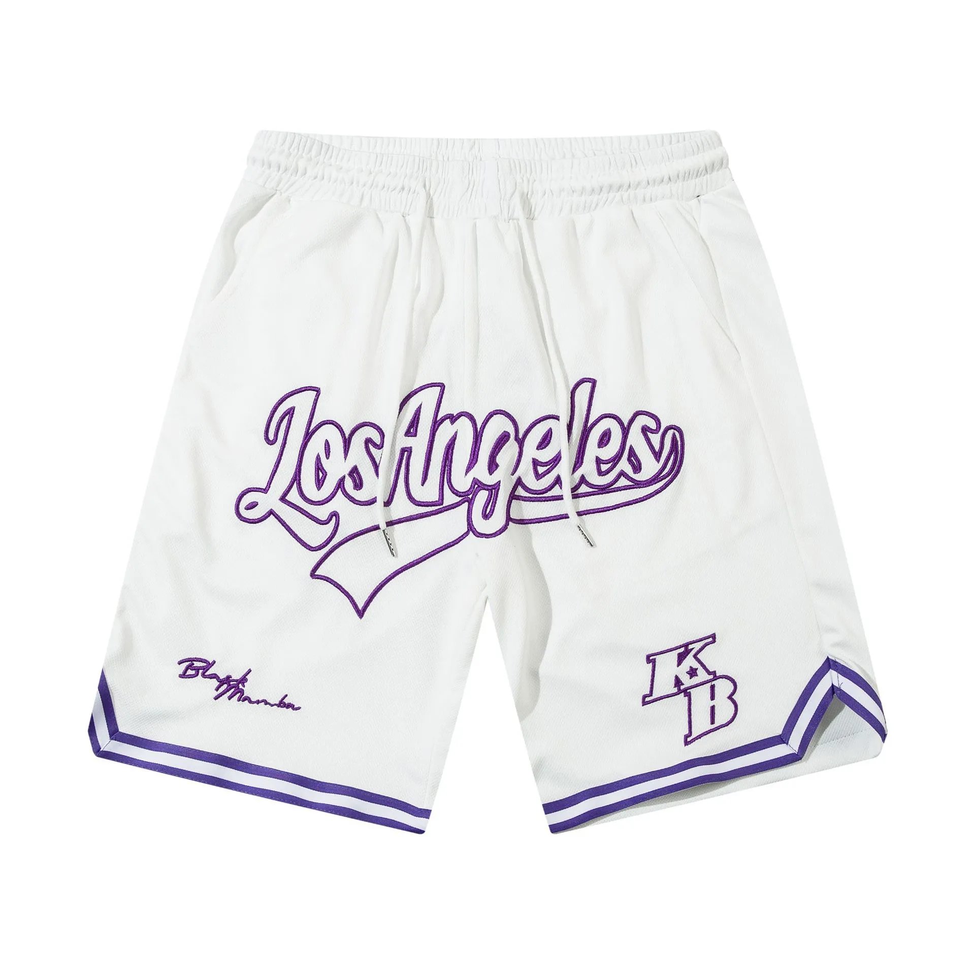 Cityloco Shorts Graphic Mesh Basketball — 80 white