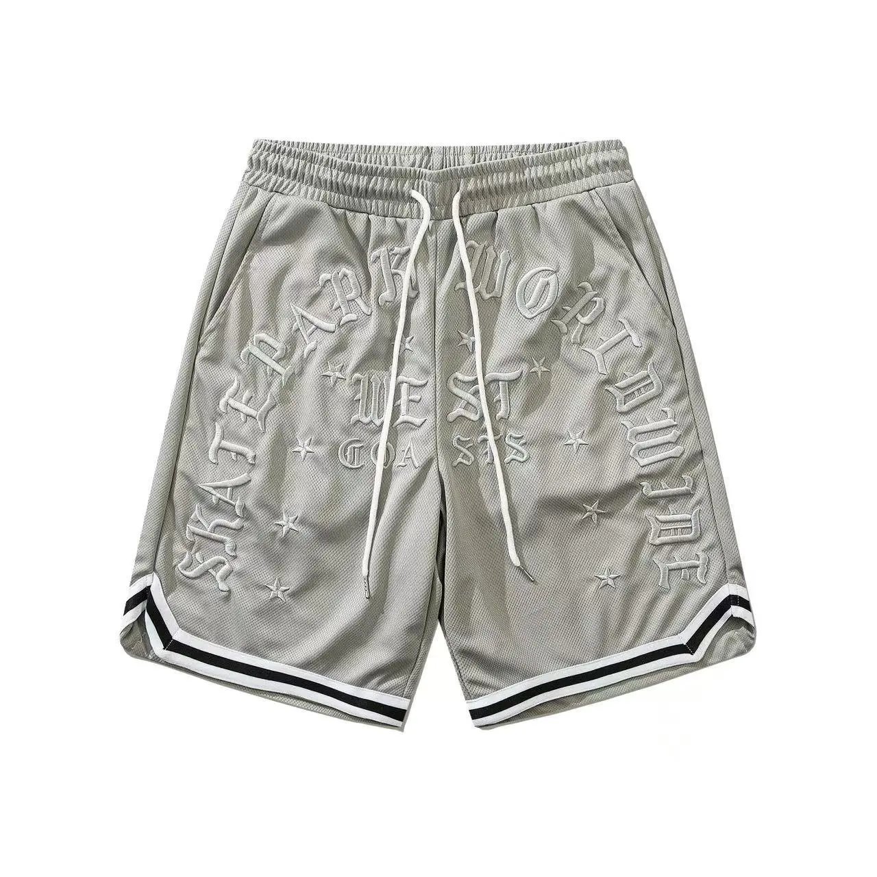 Cityloco Shorts Graphic Mesh Basketball — 26 gray
