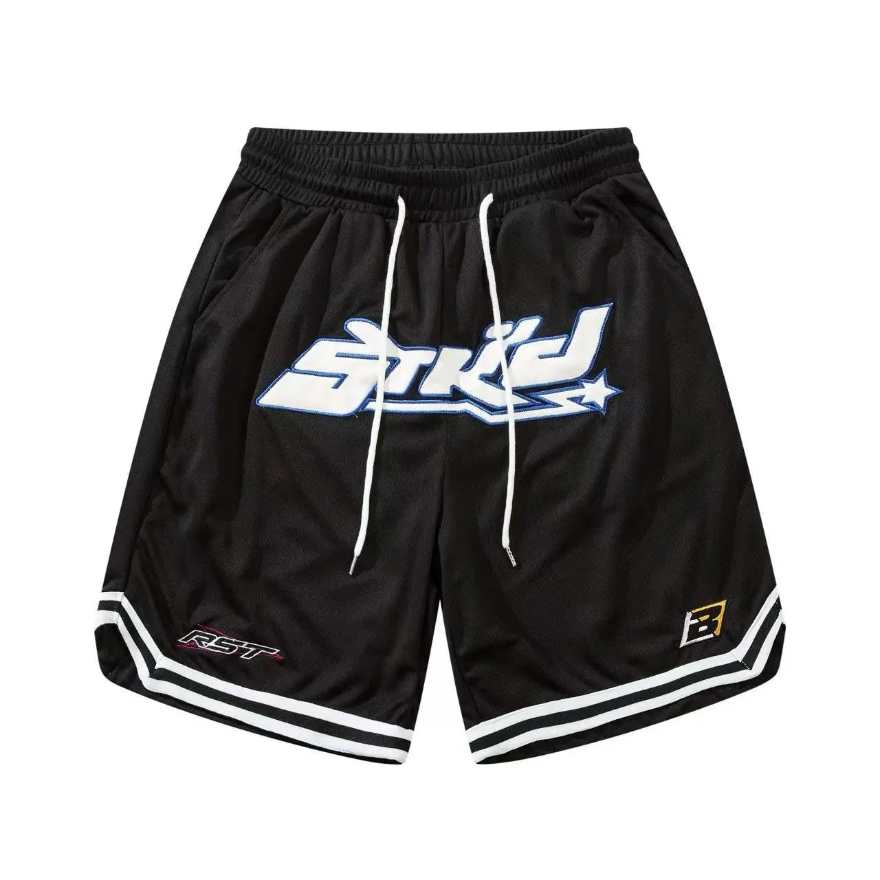 Cityloco Shorts Graphic Mesh Basketball — 55 black