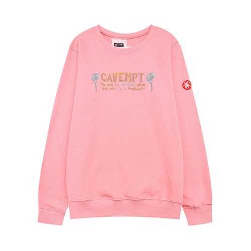 C.E. Hoodies & Sweatshirts Graphic crewneck sweatshirt — 6056 Pink