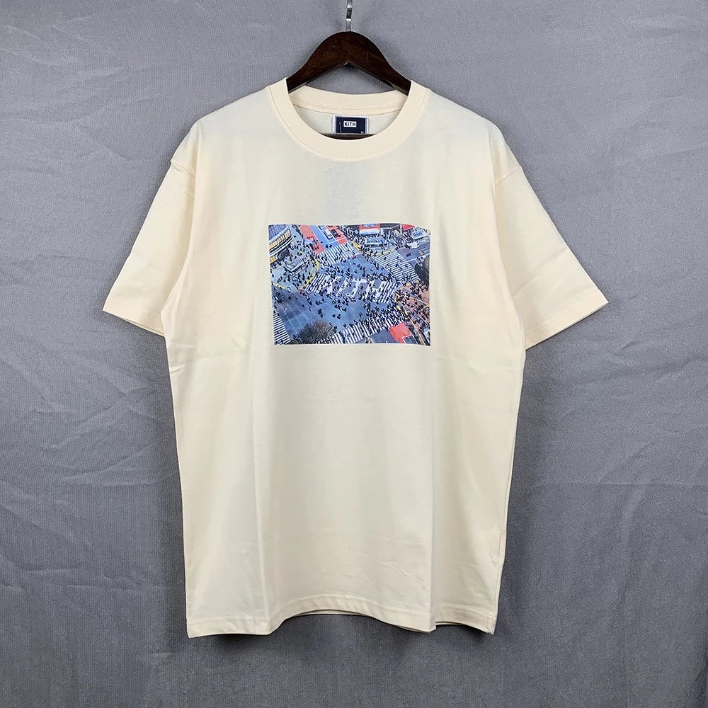 Kith T-Shirts Spider-Man Graphic T-Shirt — 8013 apricot color