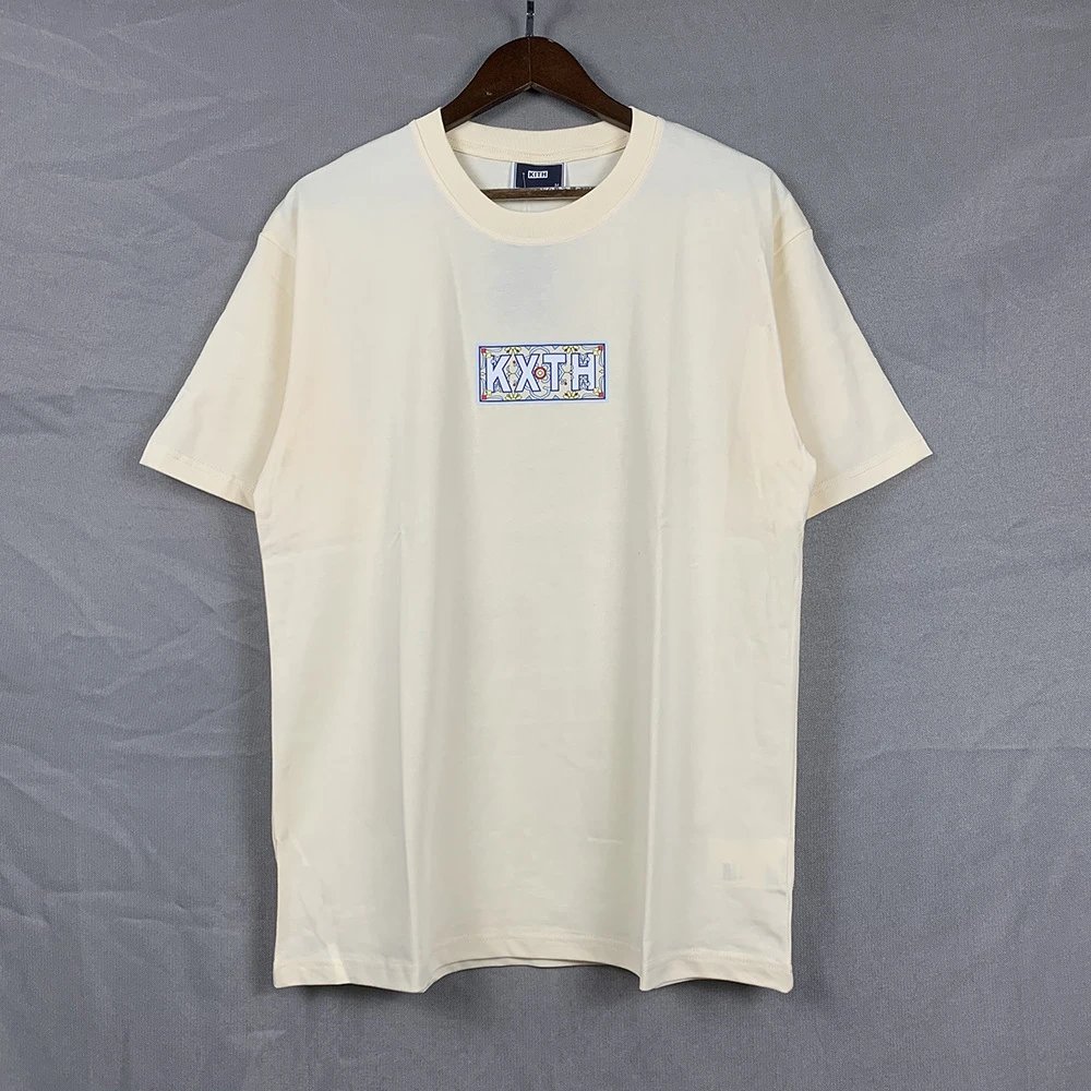 Kith T-Shirts Spider-Man Graphic T-Shirt — 8028 Apricot color