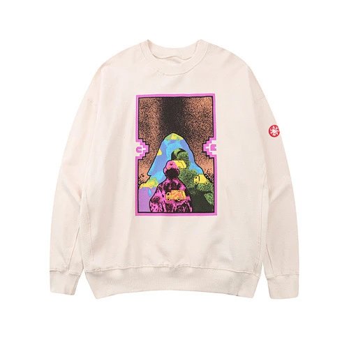 Cav Empt Hoodies & Sweatshirts Graphic crewneck — 6010 apricot color