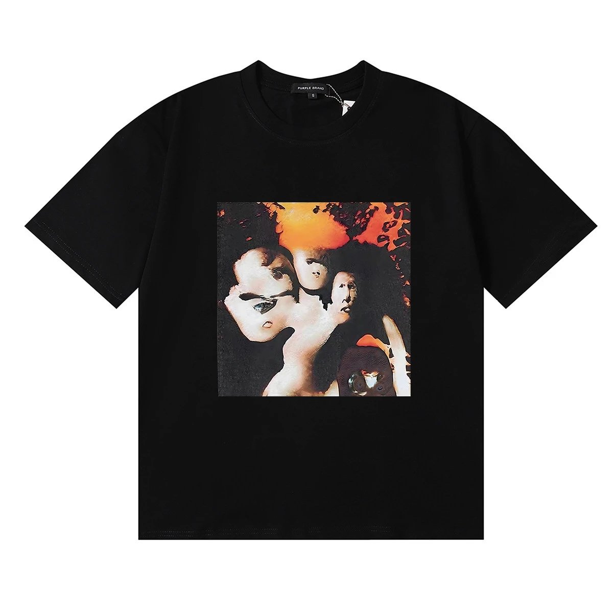 Purple Brand T-Shirts Graphic Print — 3058-1