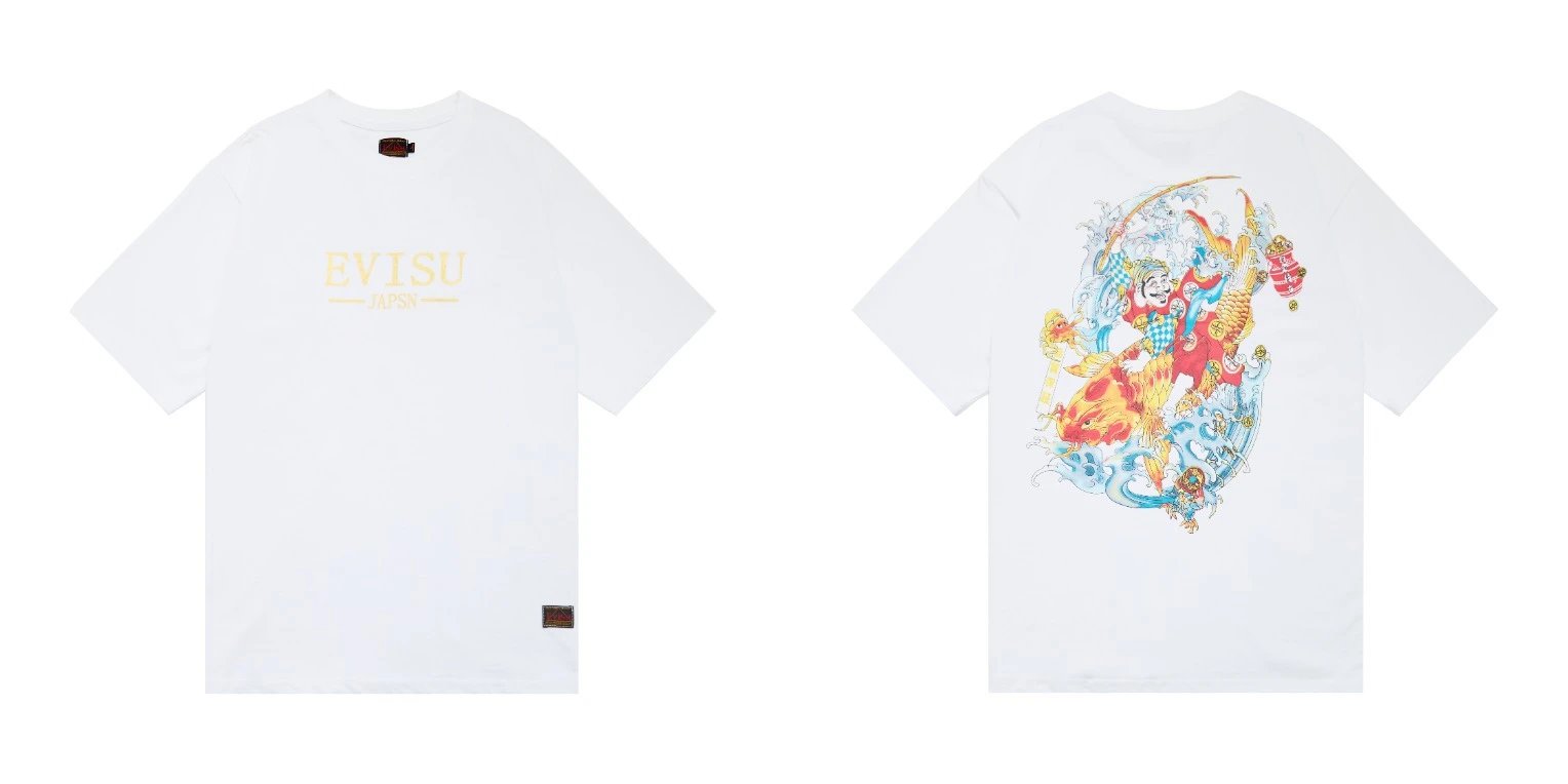 Evisu T-Shirts Short-Sleeve Graphic T-Shirt image 3