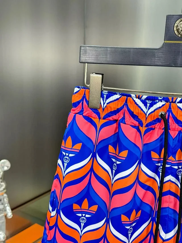 adidas Shorts Trefoil geometric-print drawstring product detail image 26