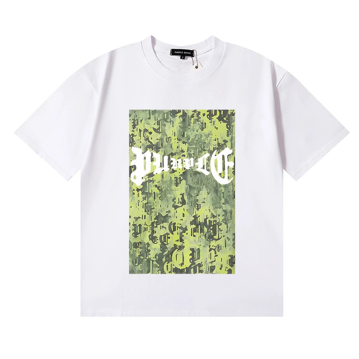 Purple Brand T-Shirts Graphic Print — 3079-2