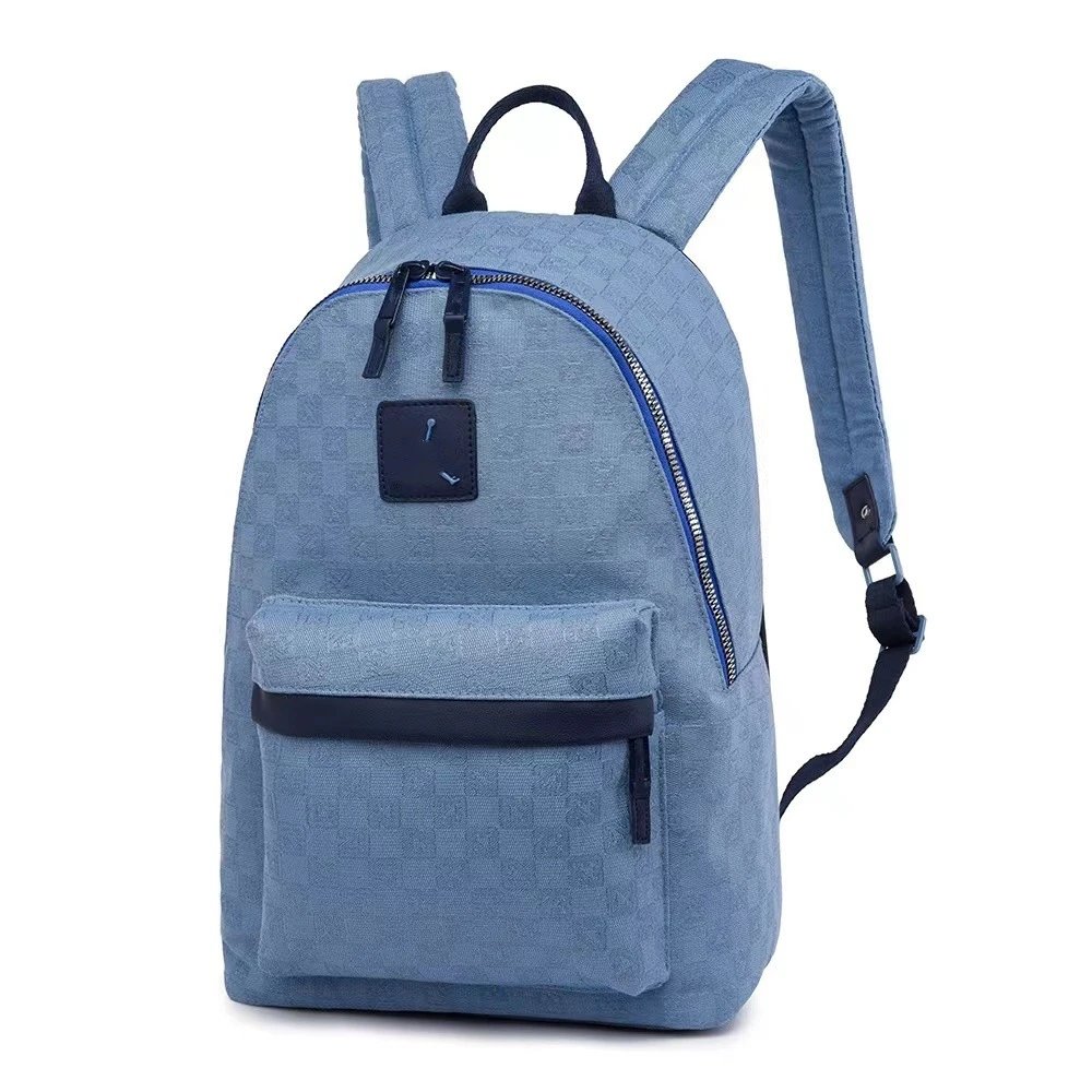 Design Mini Backpack Beige with Brown Accents Casual Backpack - 13