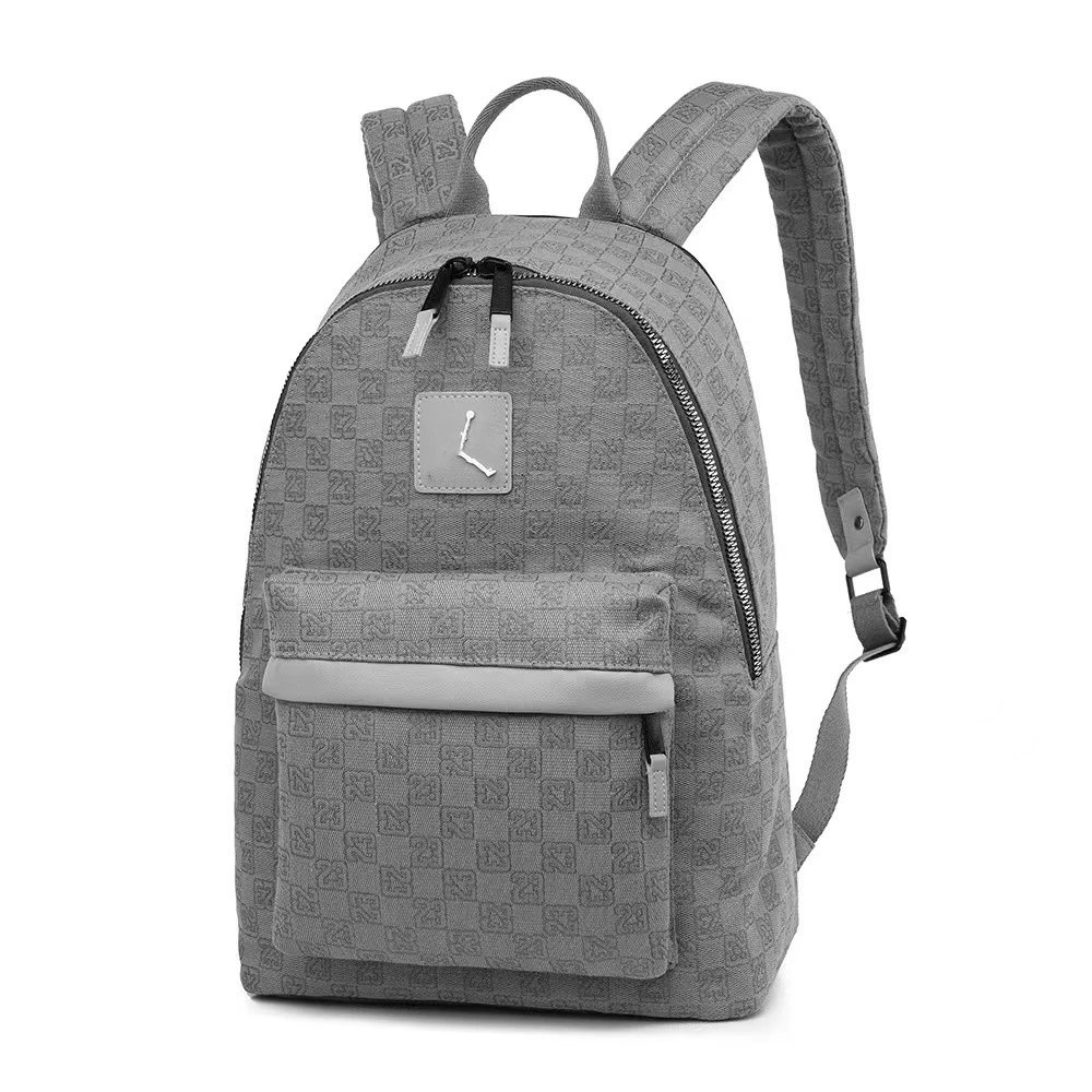 Design Mini Backpack Beige with Brown Accents Casual Backpack - 17