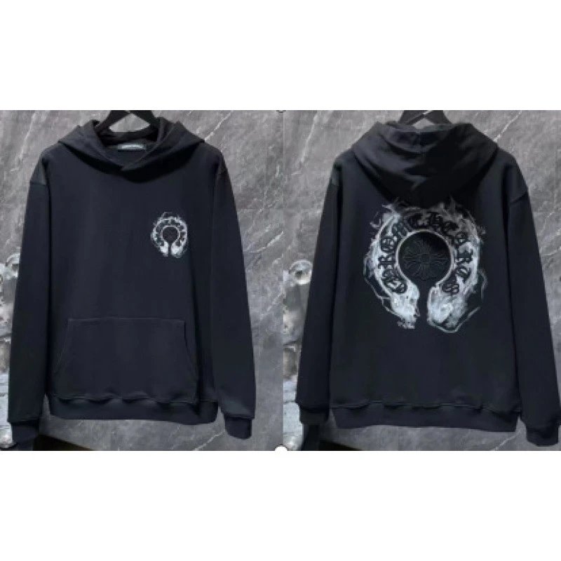 Chrome Hearts Hoodies & Sweatshirts Cross Graphic Pullover Hoodie — 8636 Yellow
