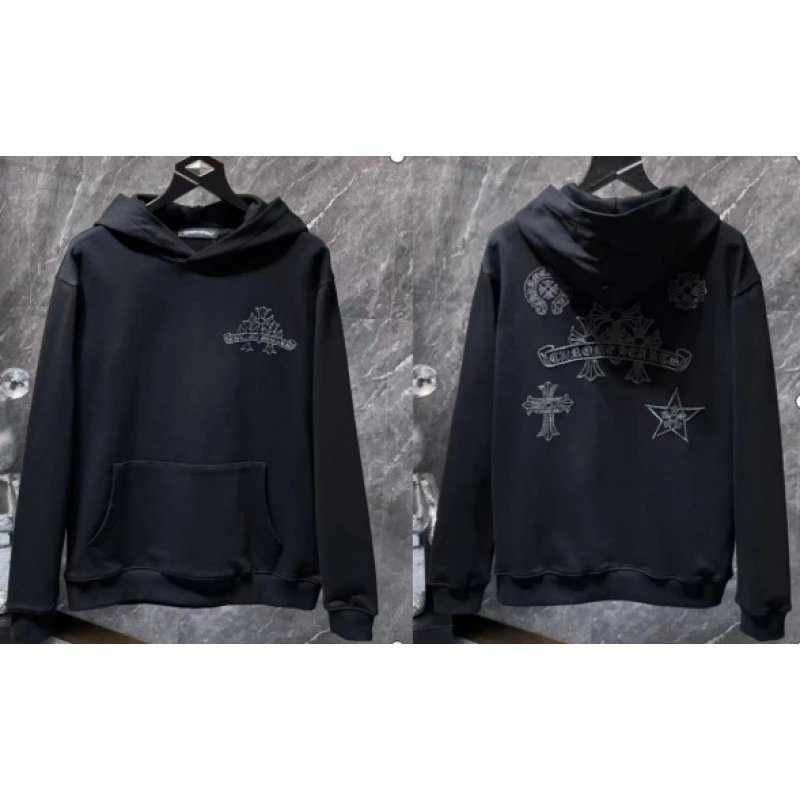 Chrome Hearts Hoodies & Sweatshirts Cross Graphic Pullover Hoodie image 3