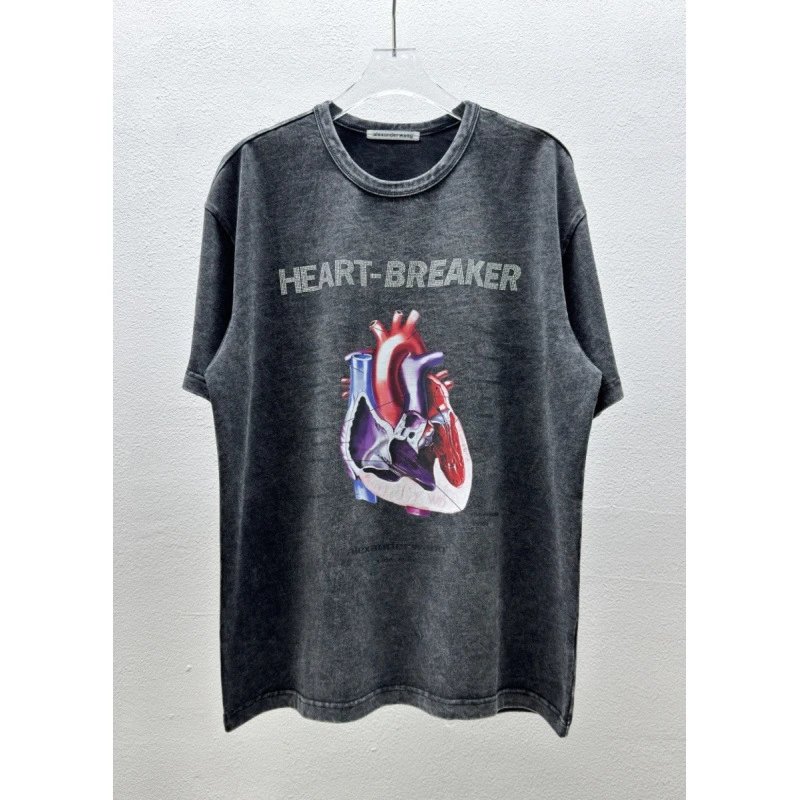 Alexander Wang T-Shirts Graphic Logo T-Shirt — 05