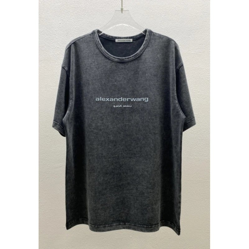 Alexander Wang T-Shirts Washed graphic logo T-shirt — 1