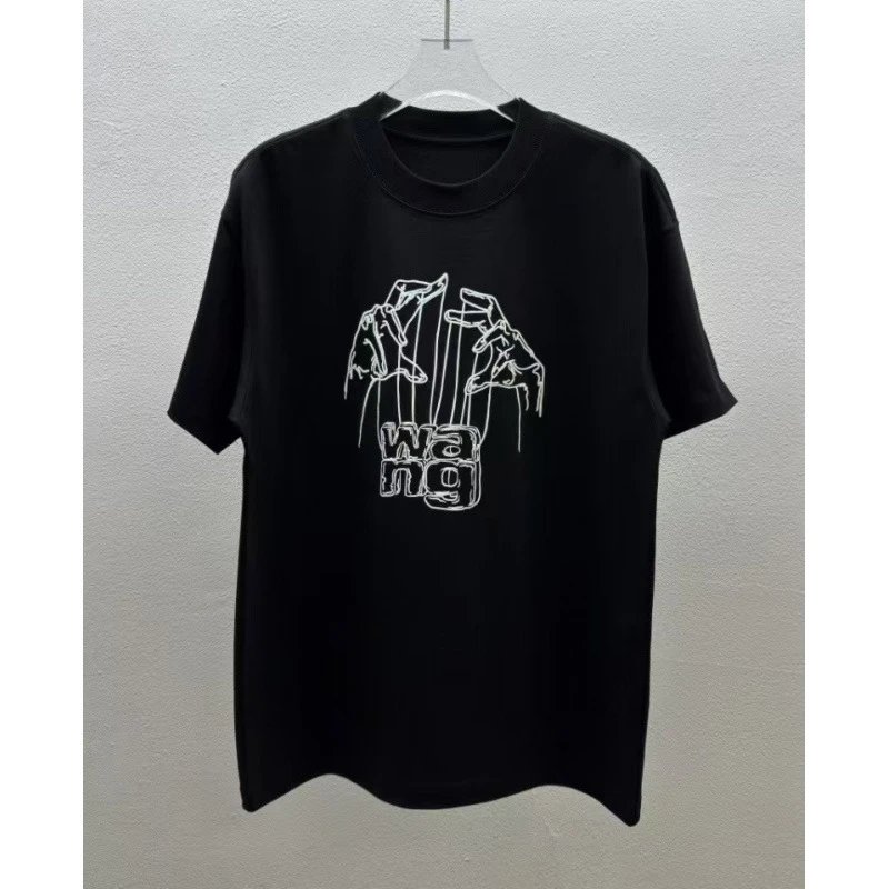 Alexander Wang T-Shirts Washed graphic logo T-shirt — 11