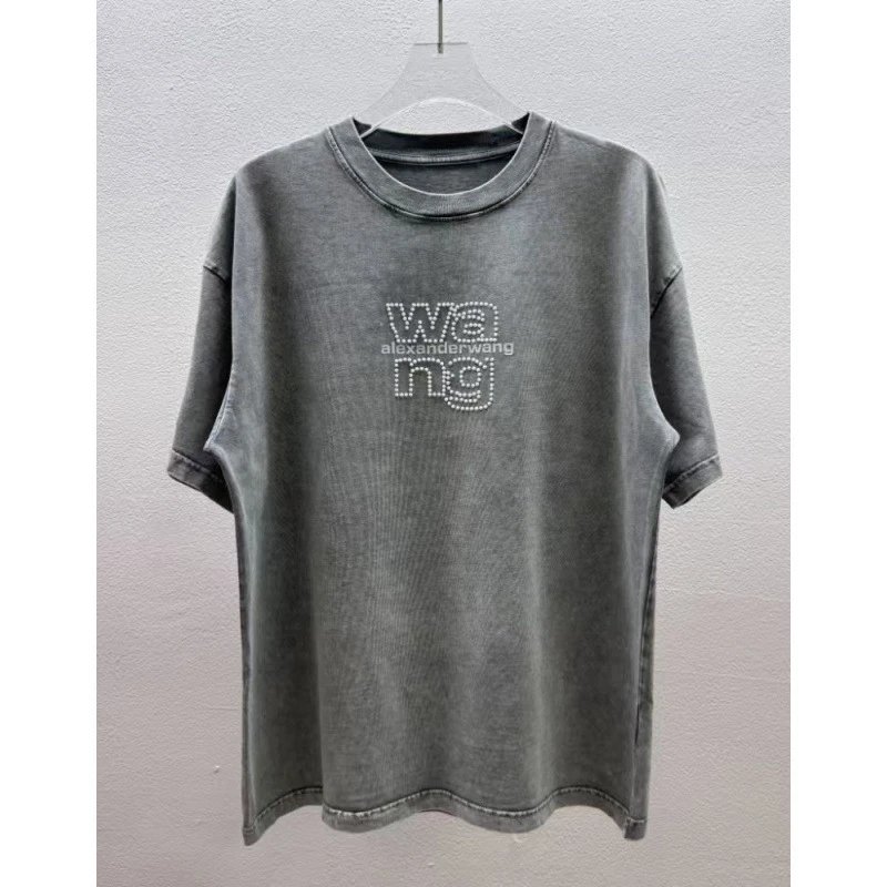 Alexander Wang T-Shirts Washed graphic logo T-shirt — 37