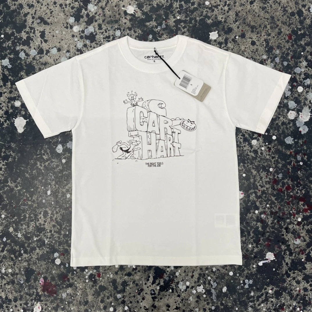 Carhartt T-Shirts Short-sleeve graphic T-shirt — 044 white