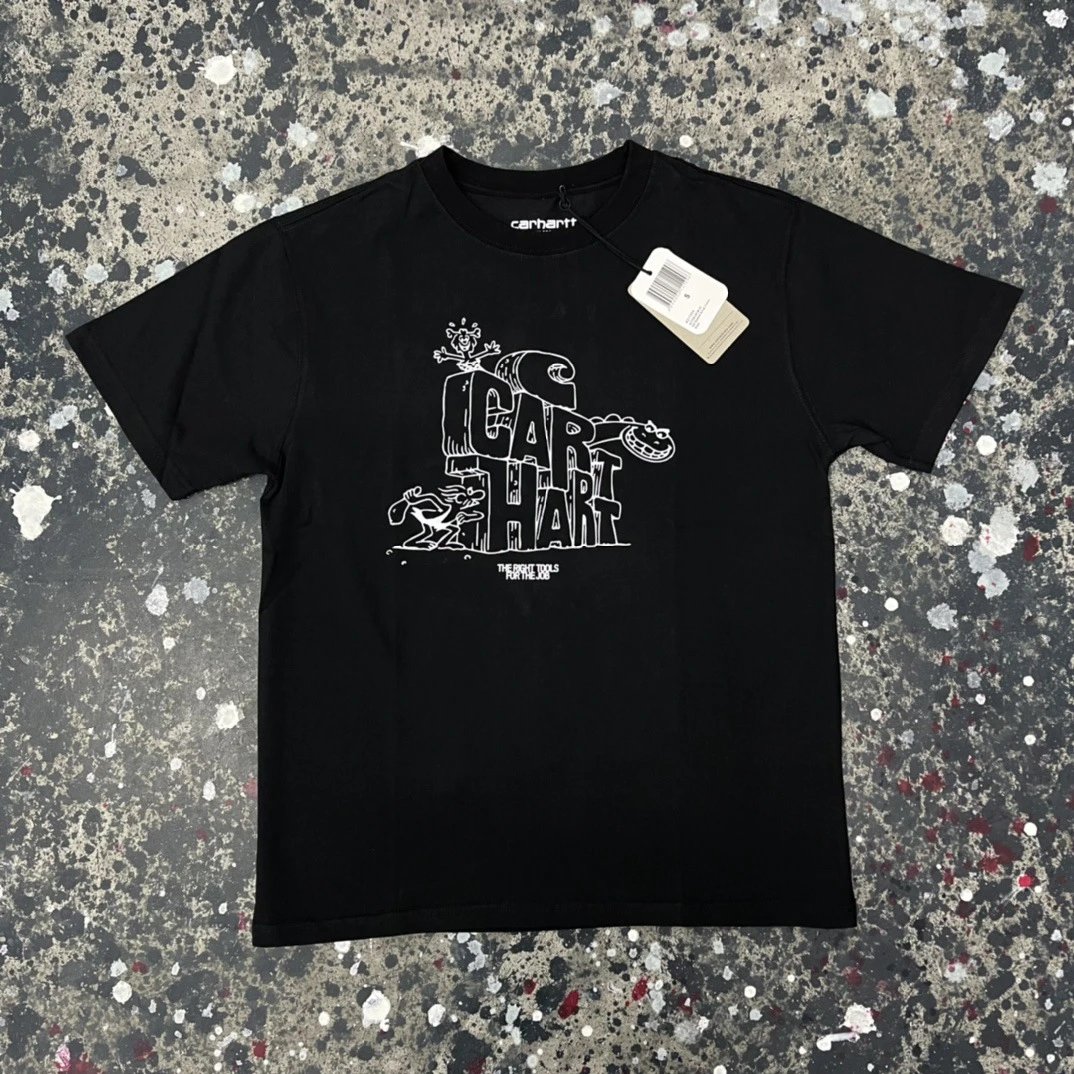 Carhartt T-Shirts Short-sleeve graphic T-shirt — 044 black