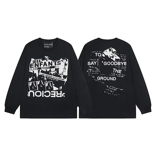 Enfants Riches Déprimés Hoodies & Sweatshirts Graphic Print Pullover Hoodie product detail image 3