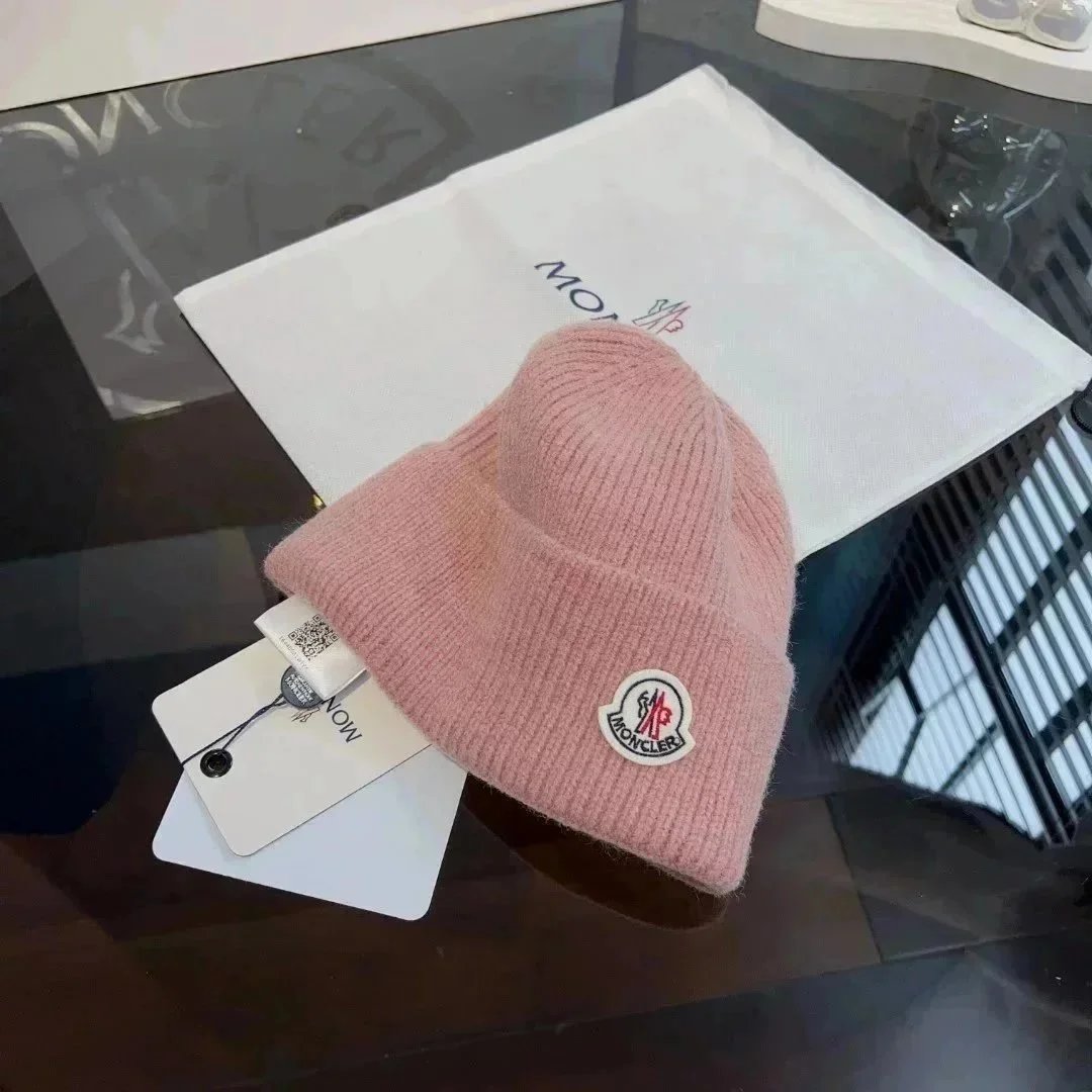 Moncler Hats Rib-Knit Cuffed Beanie image 5