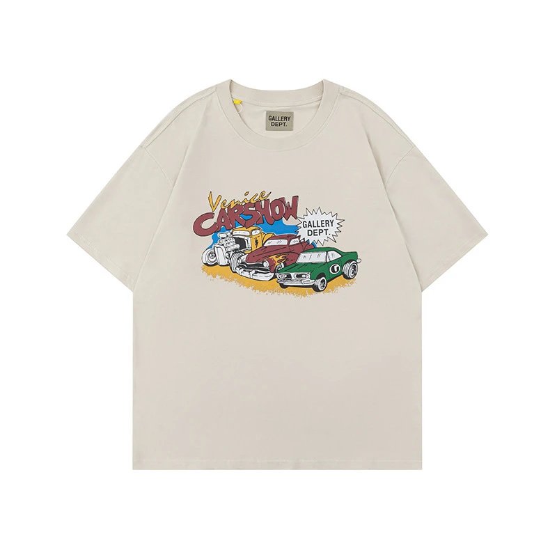 Gallery Dept. T-Shirts Graphic Print Short-Sleeve T-Shirt — Apricot D120