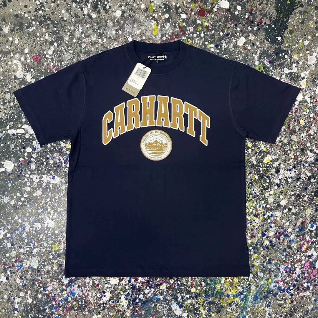 Carhartt T-Shirts Short-sleeve graphic T-shirt — 046 Navy