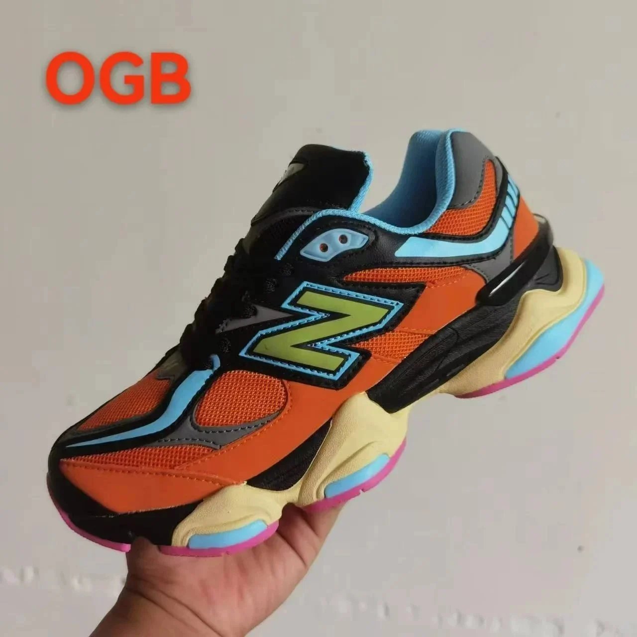 Unbranded Sneakers Chunky mesh with N-shaped side logo — 12