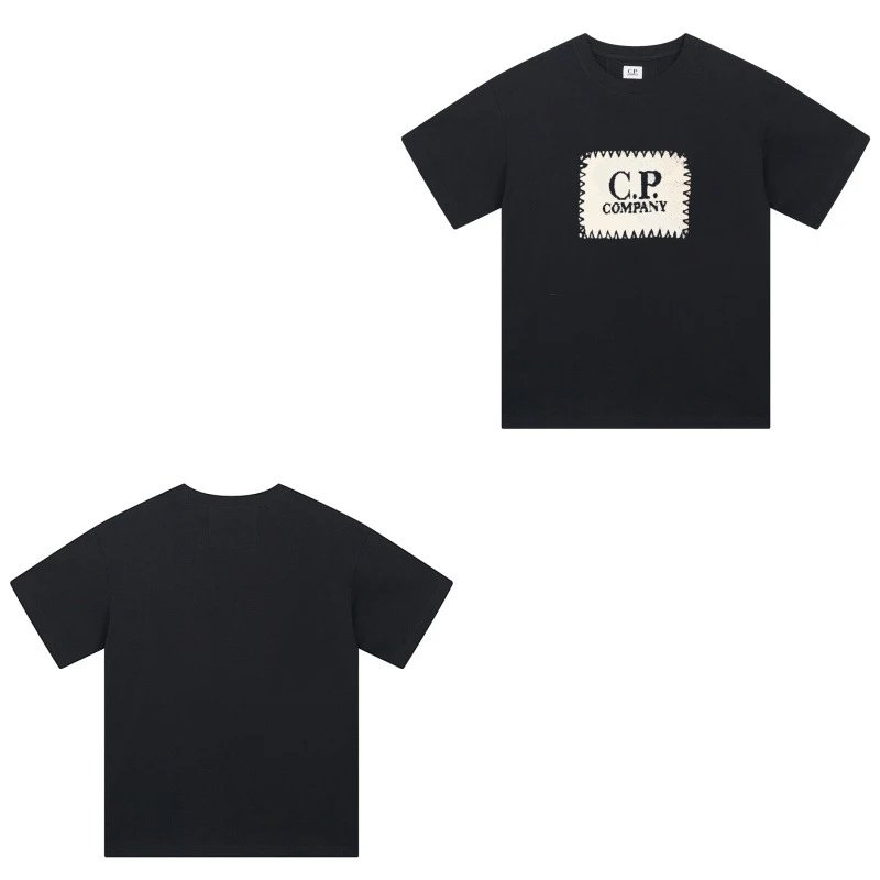 C.P. Company Shirts Short-Sleeve Polo Shirt — 229 black