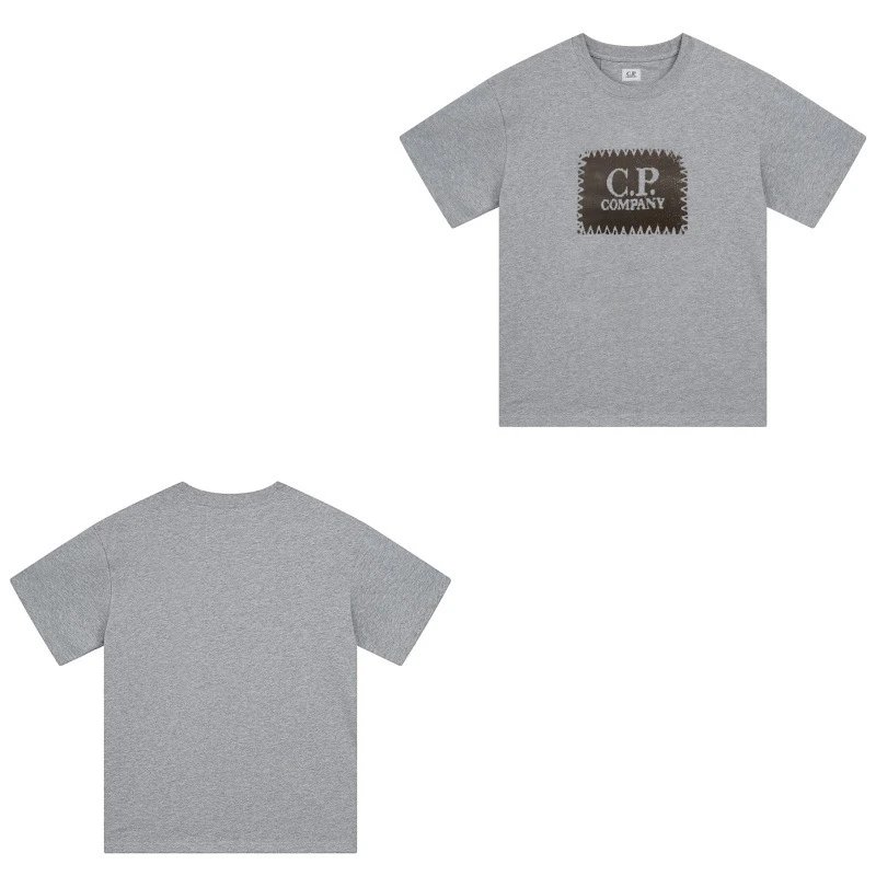 C.P. Company Shirts Short-Sleeve Polo Shirt — 229 gray
