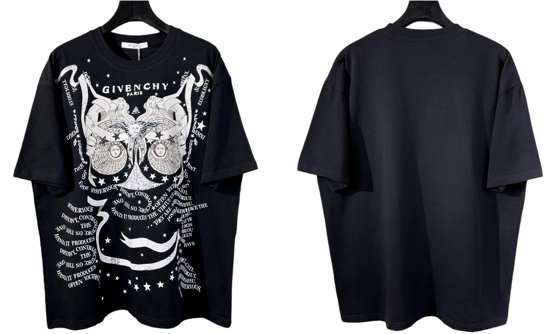 Givenchy T-Shirts Graphic Print — 841 black