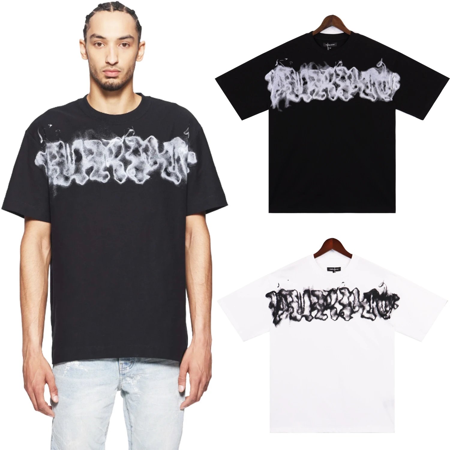 Purple Brand T-Shirts Graphic Print image 5