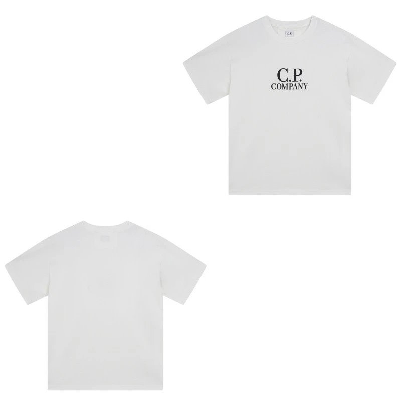 C.P. Company Shirts Short-Sleeve Polo Shirt — 218 white