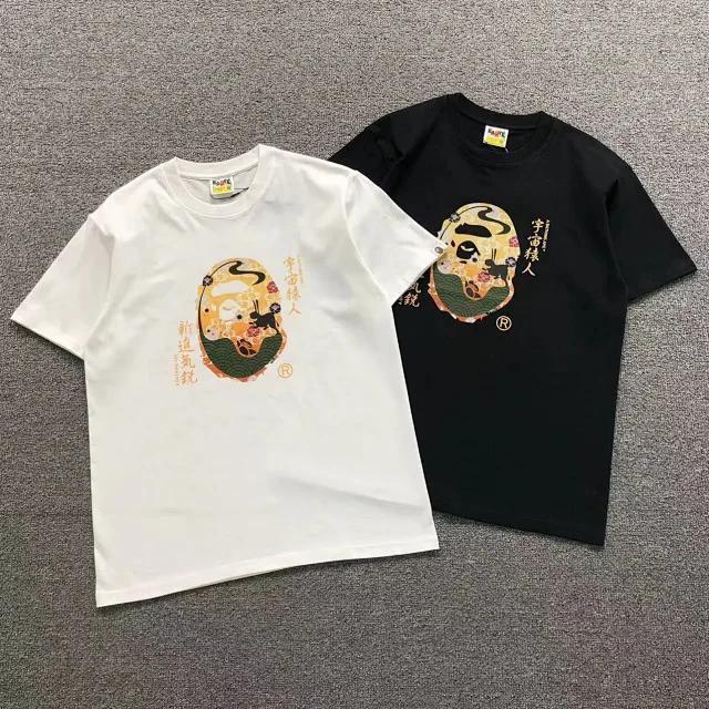 A Bathing Ape T-Shirts Short-Sleeve Graphic Print product detail image 8
