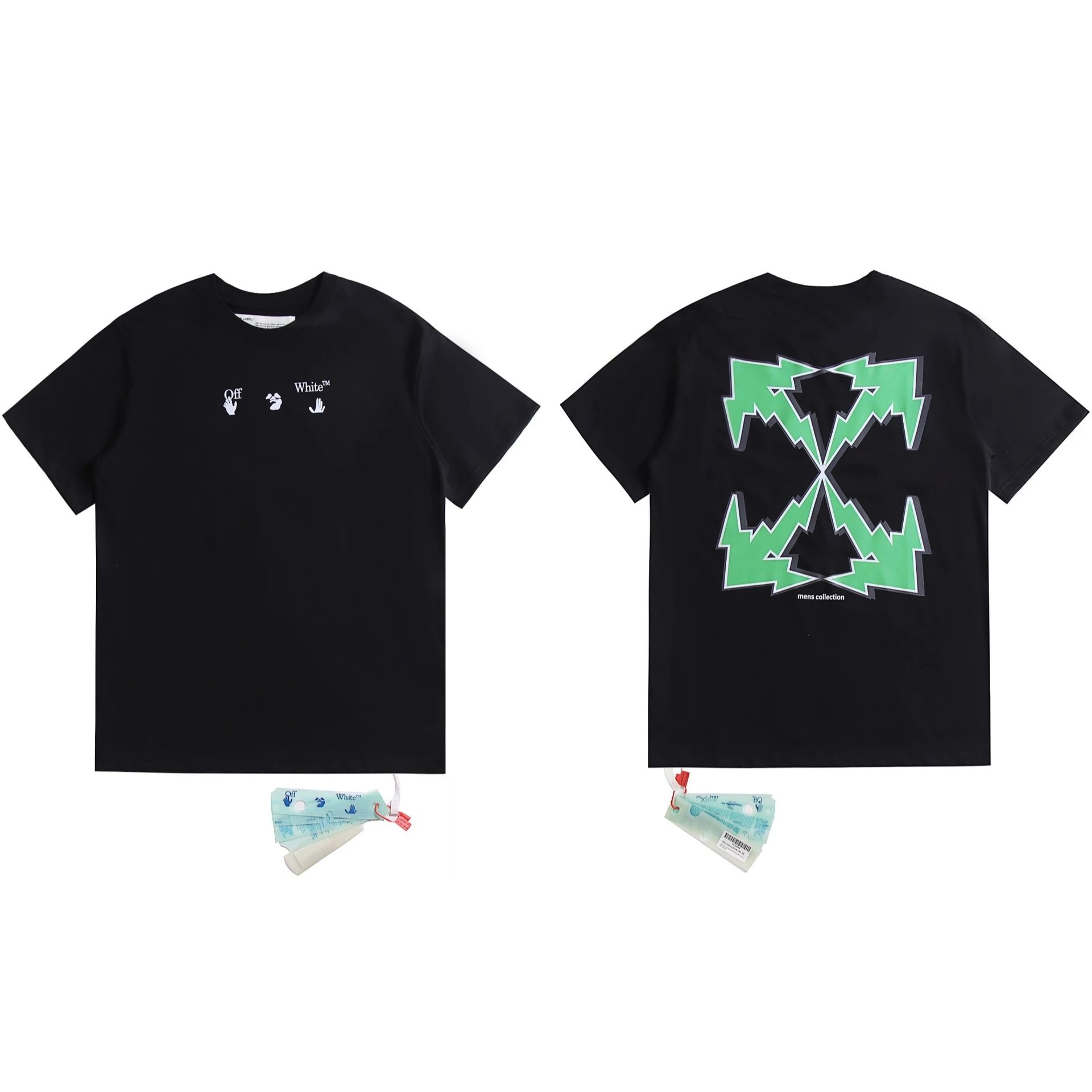 Off-White T-Shirts Arrow graphic print — 2061 Black