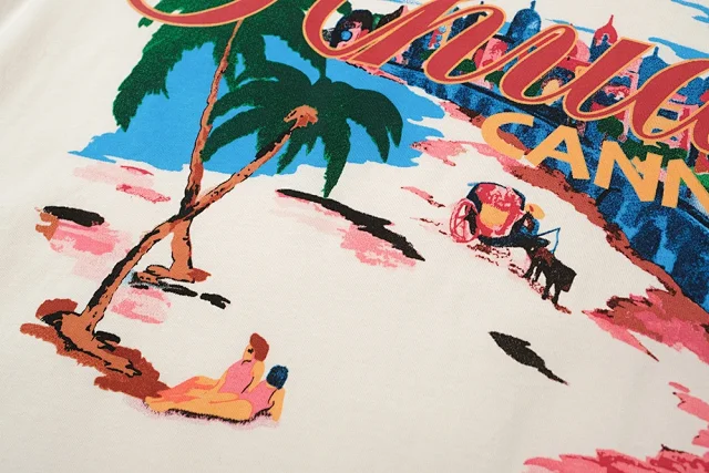 Rhude T-Shirts Graphic Print Short-Sleeve T-Shirt product detail image 14