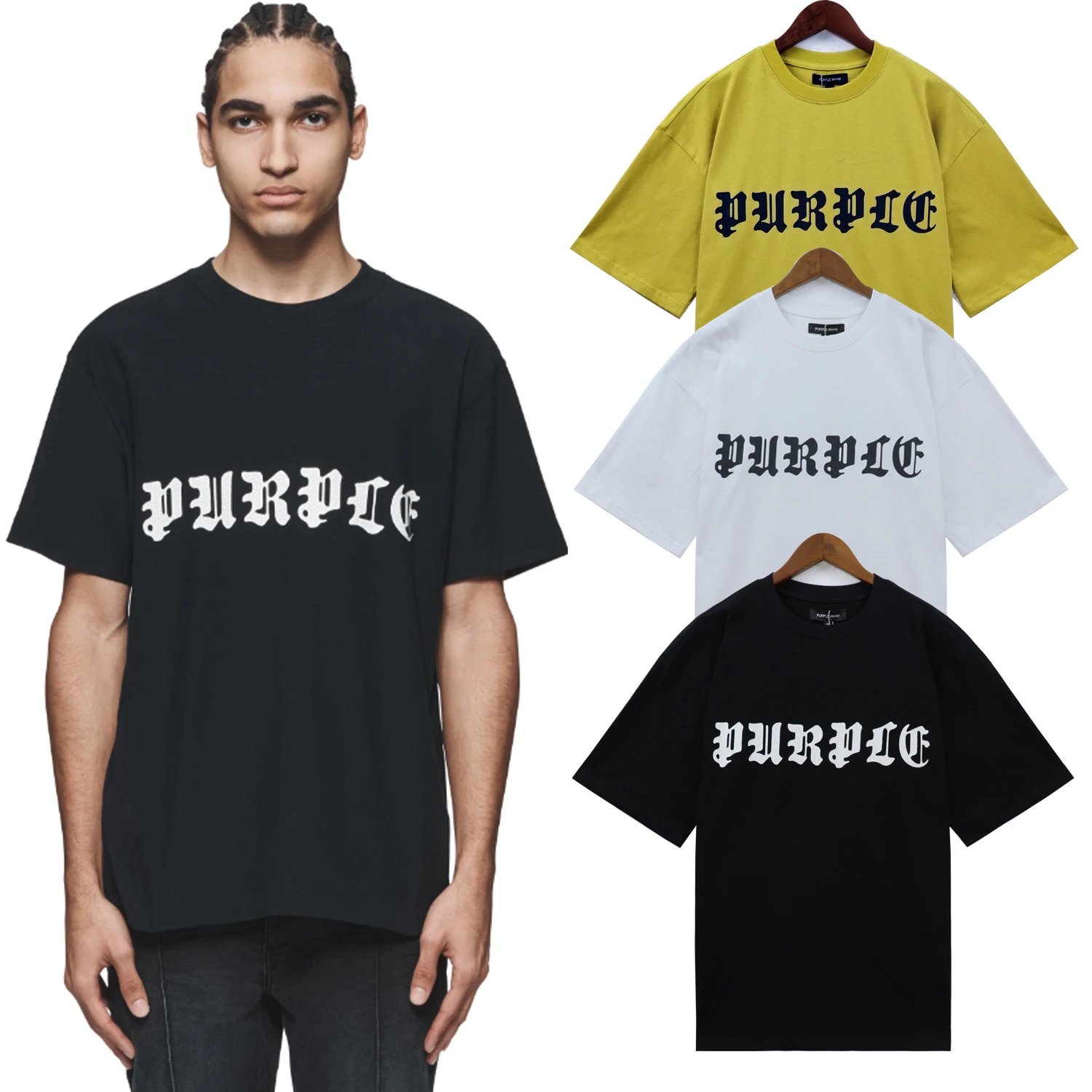 Purple Brand T-Shirts Graphic Print image 2