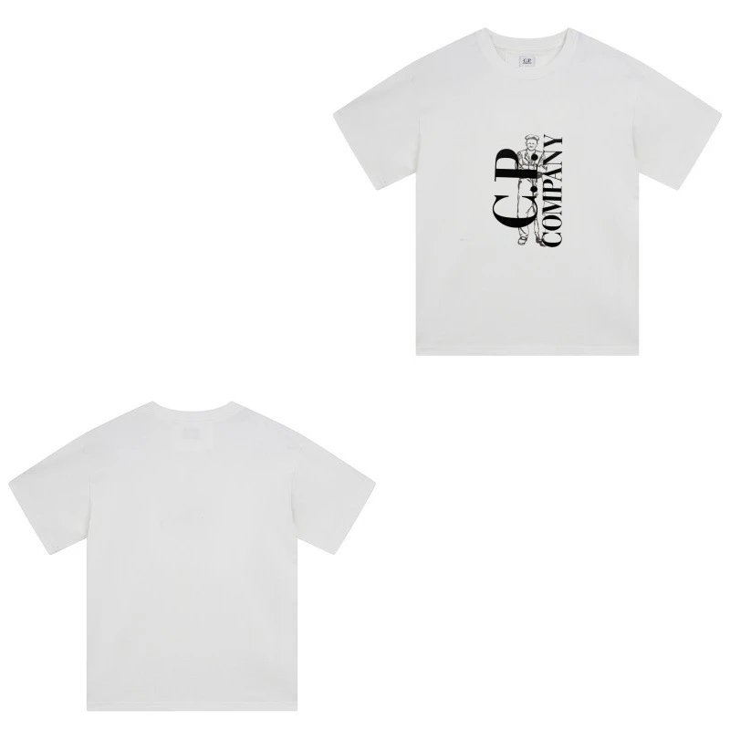 C.P. Company Shirts Short-Sleeve Polo Shirt — 228 white