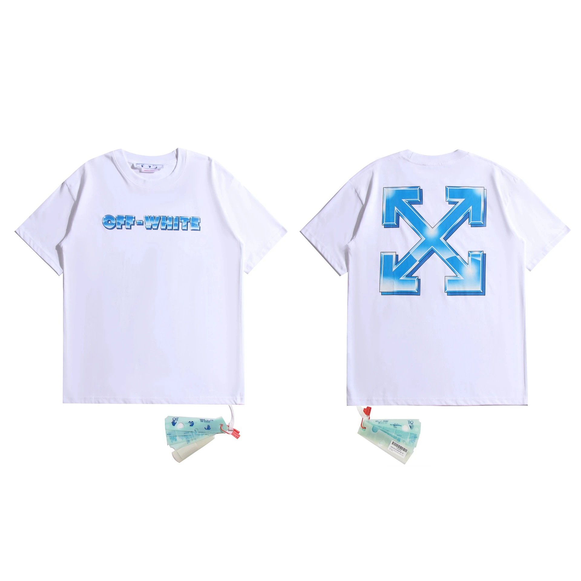 Off-White T-Shirts Arrow graphic print — 2069 White