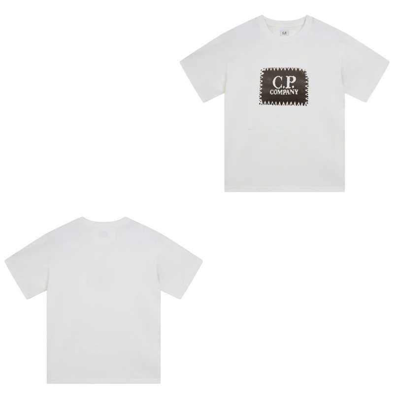 C.P. Company Shirts Short-Sleeve Polo Shirt — 229 white