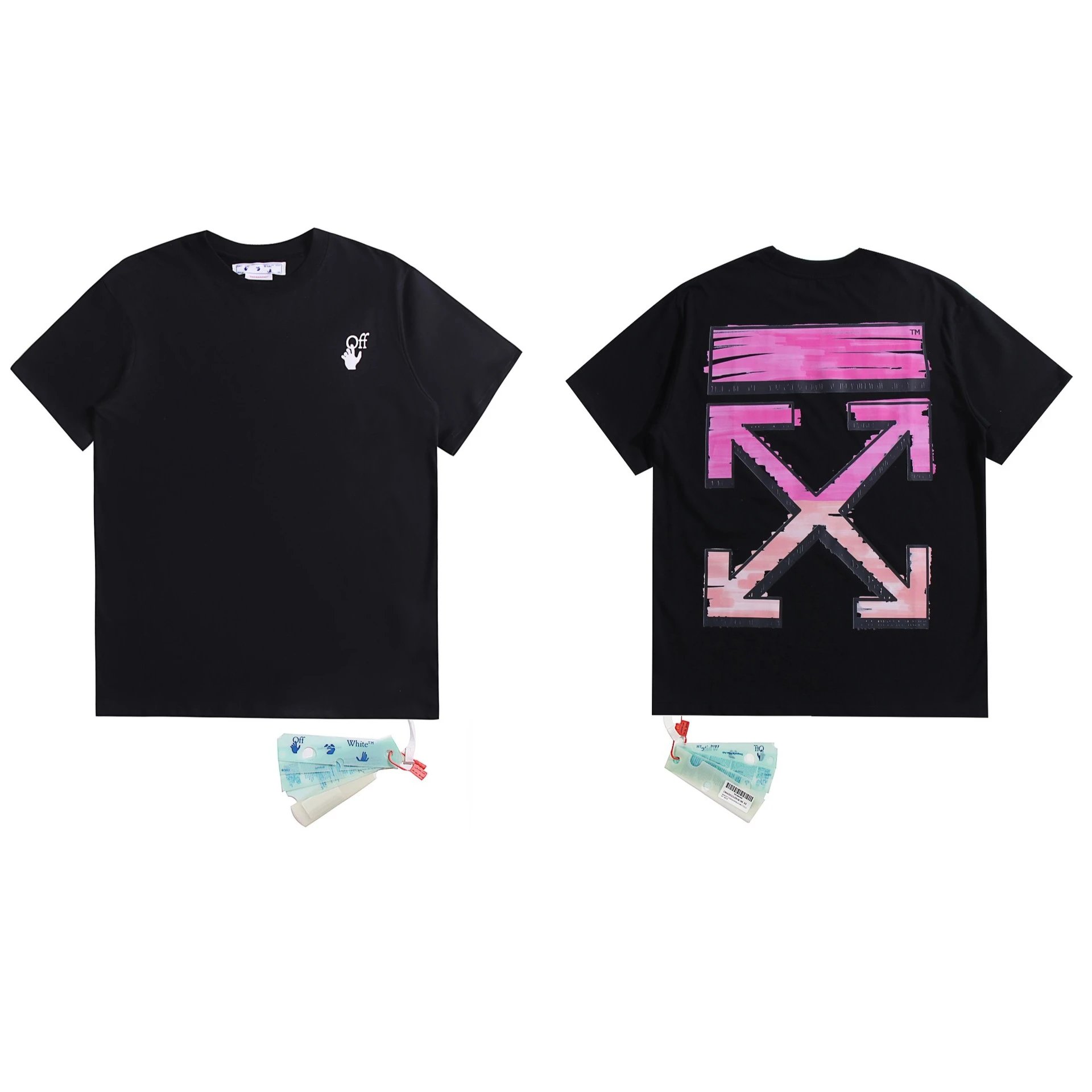 Off-White T-Shirts Arrow graphic print — 2065 Black