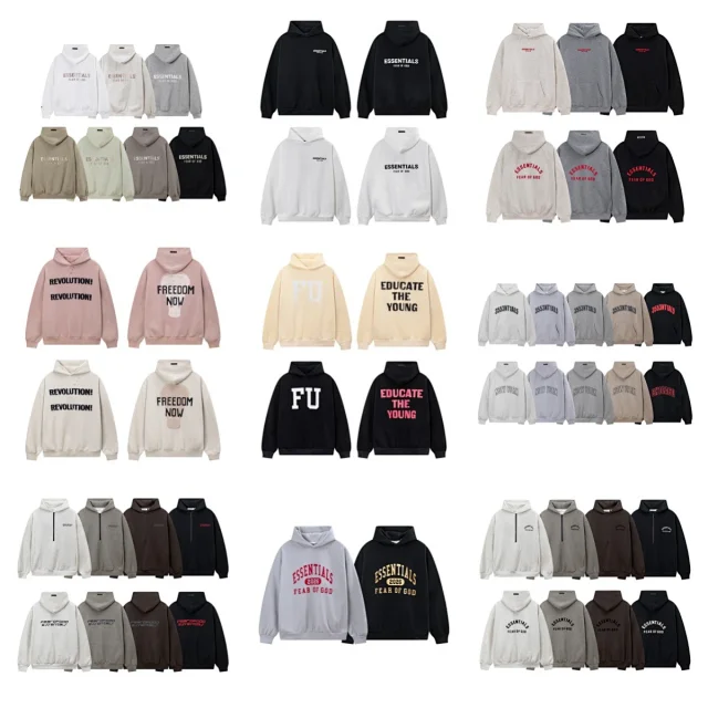 Fear of God Hoodies & Sweatshirts Essentials Logo Hooded Sweatshirt product detail image 2