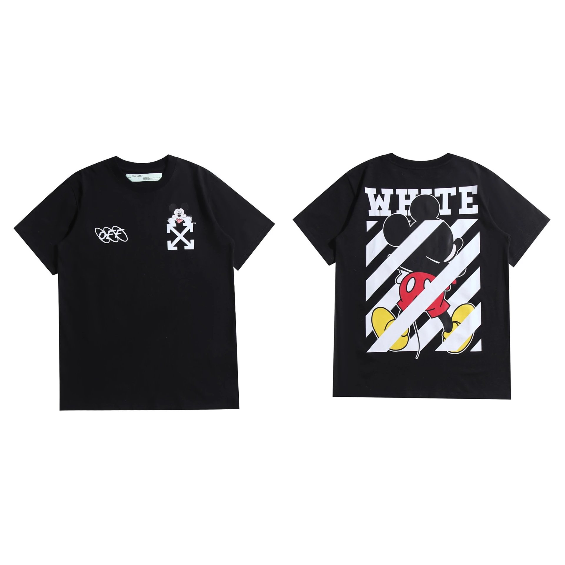 Off-White T-Shirts Arrow graphic print — 2080 Black